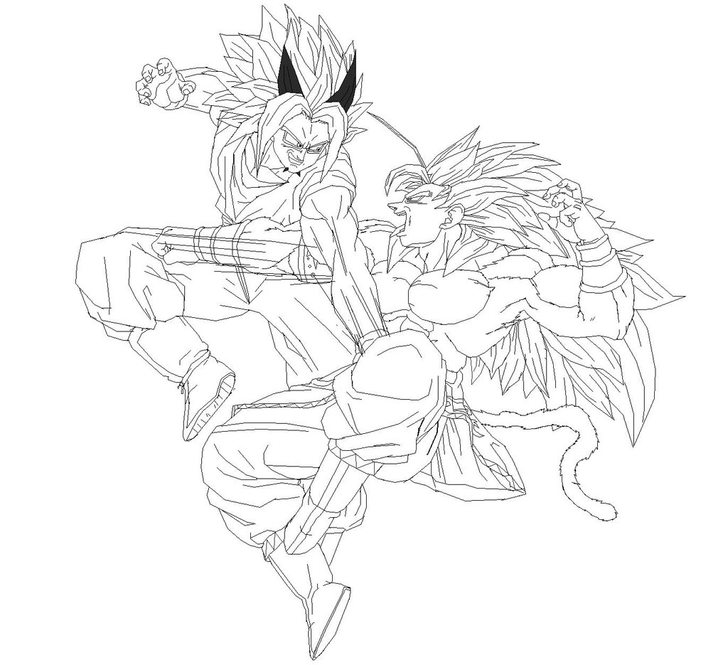 goku desenhos para colorir