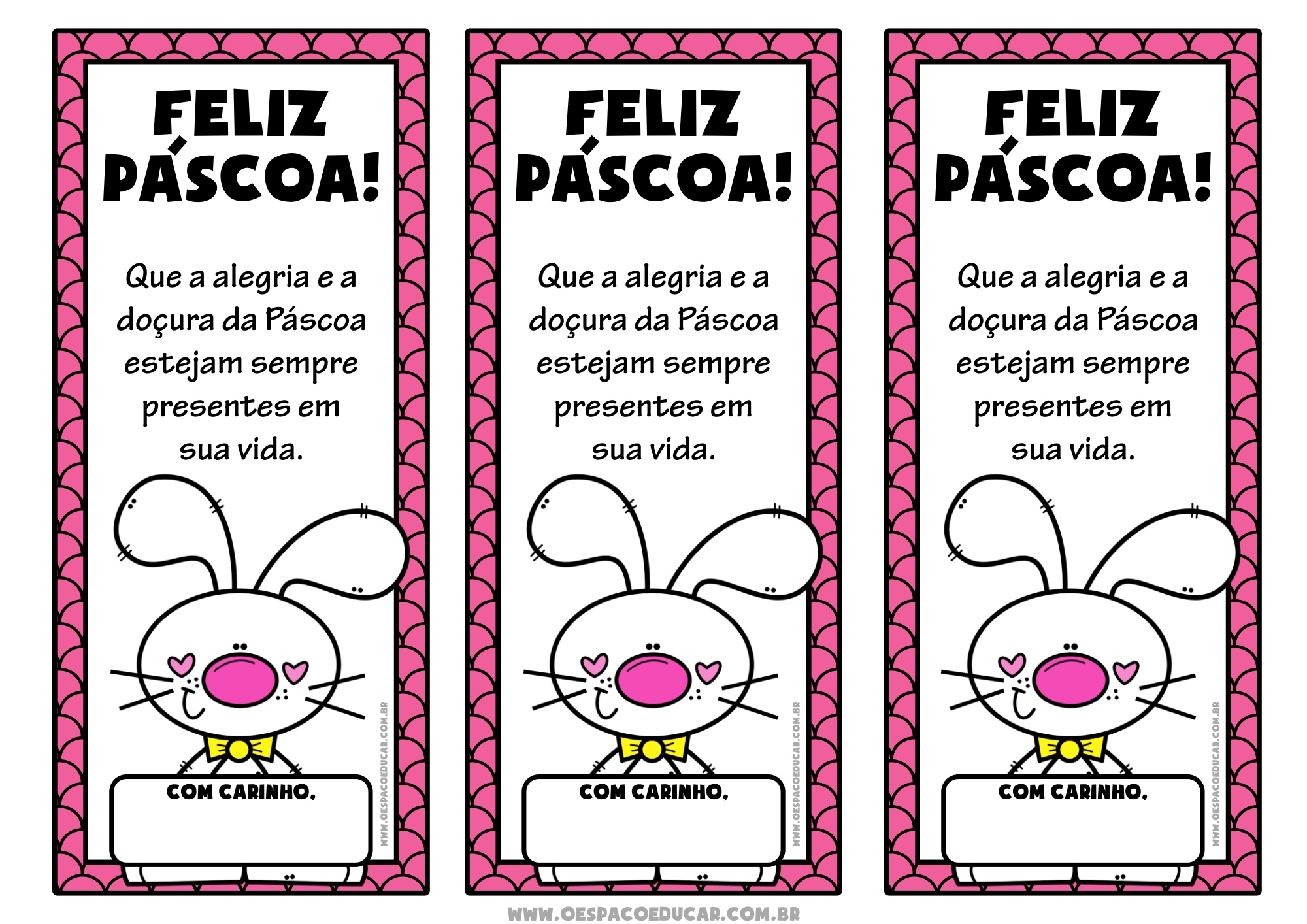 Cartão de Páscoa