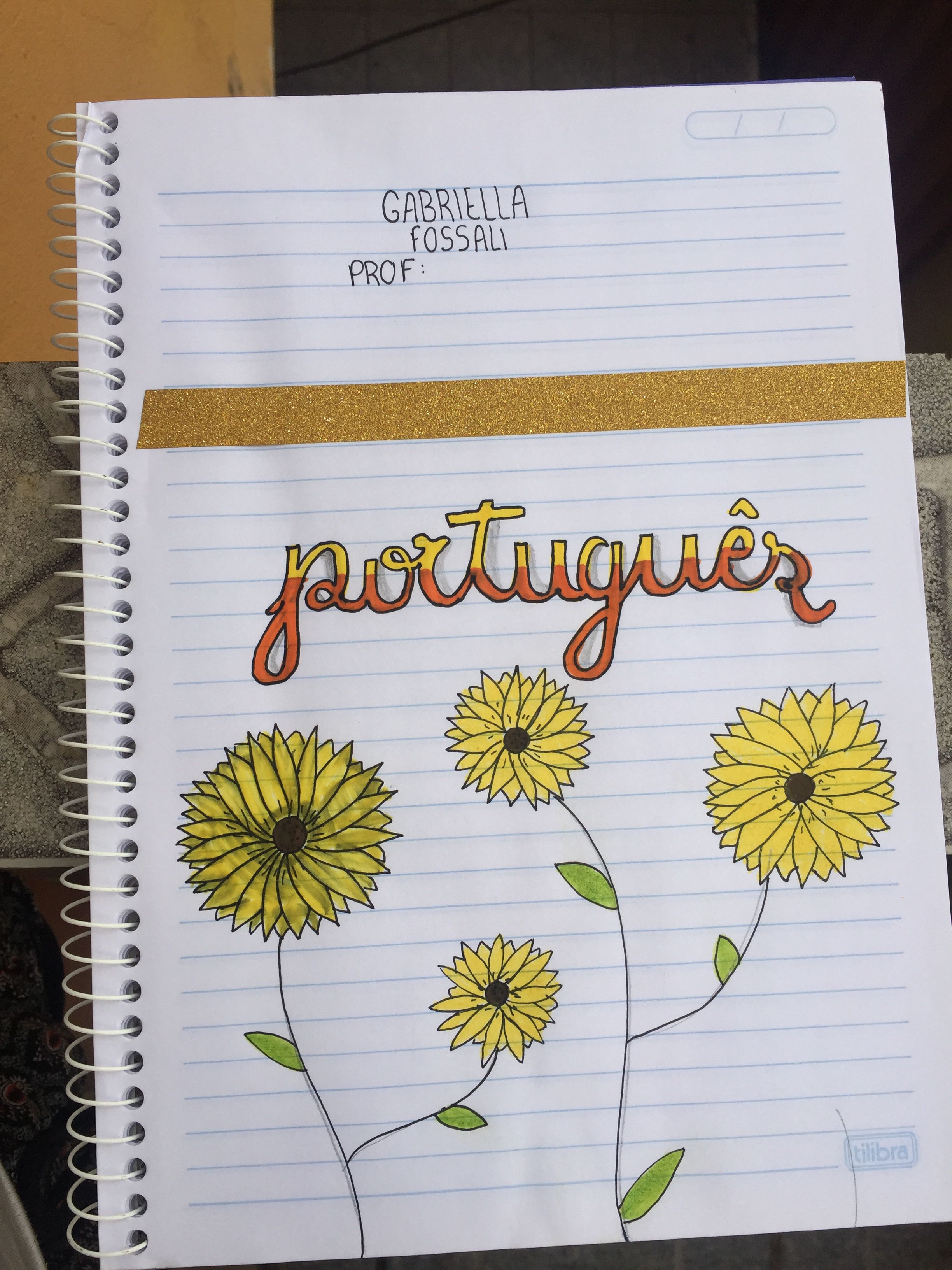 ideias de capa de caderno