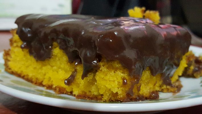 bolo de cenoura