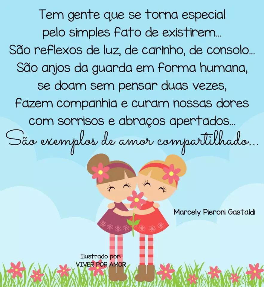 mensagens de carinho para amiga