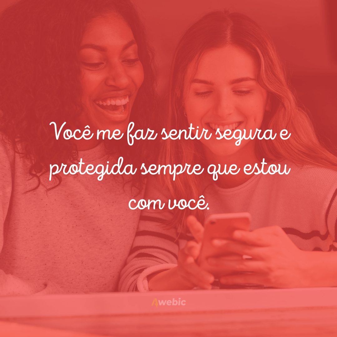 mensagens de carinho para amiga