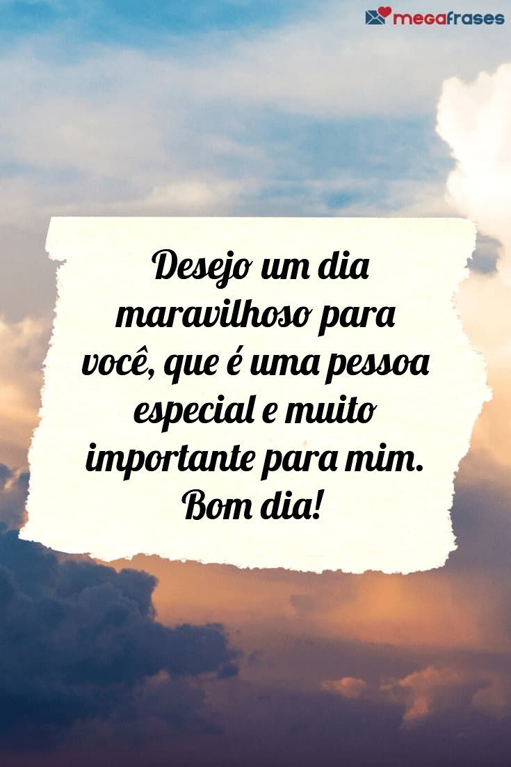bom dia especial