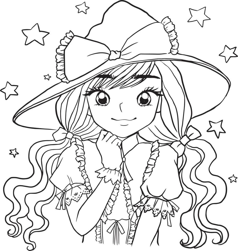 anime para colorir