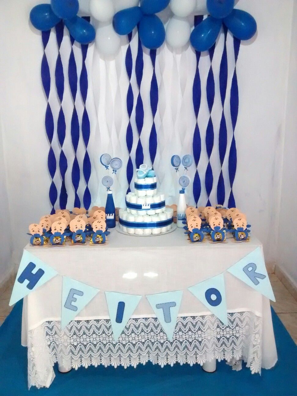 decoração de chá de fraldas