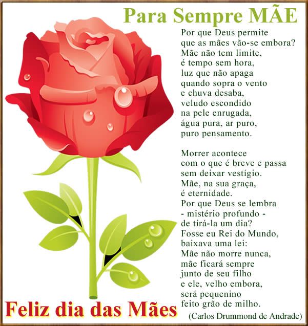 Poema para o Dia das Mães