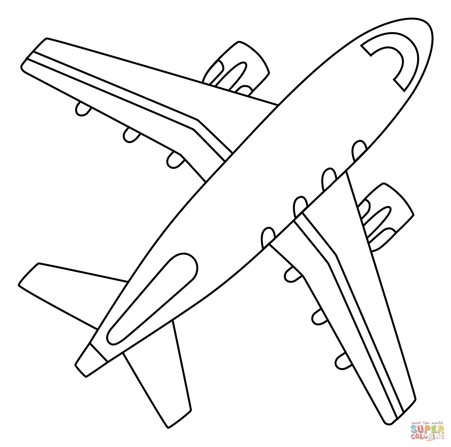avião desenho