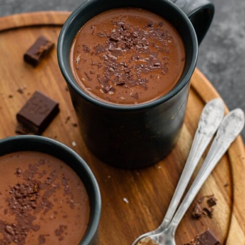 receitas de chocolate quente