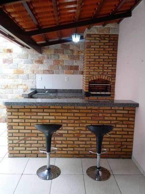 áreas de churrasco pequena