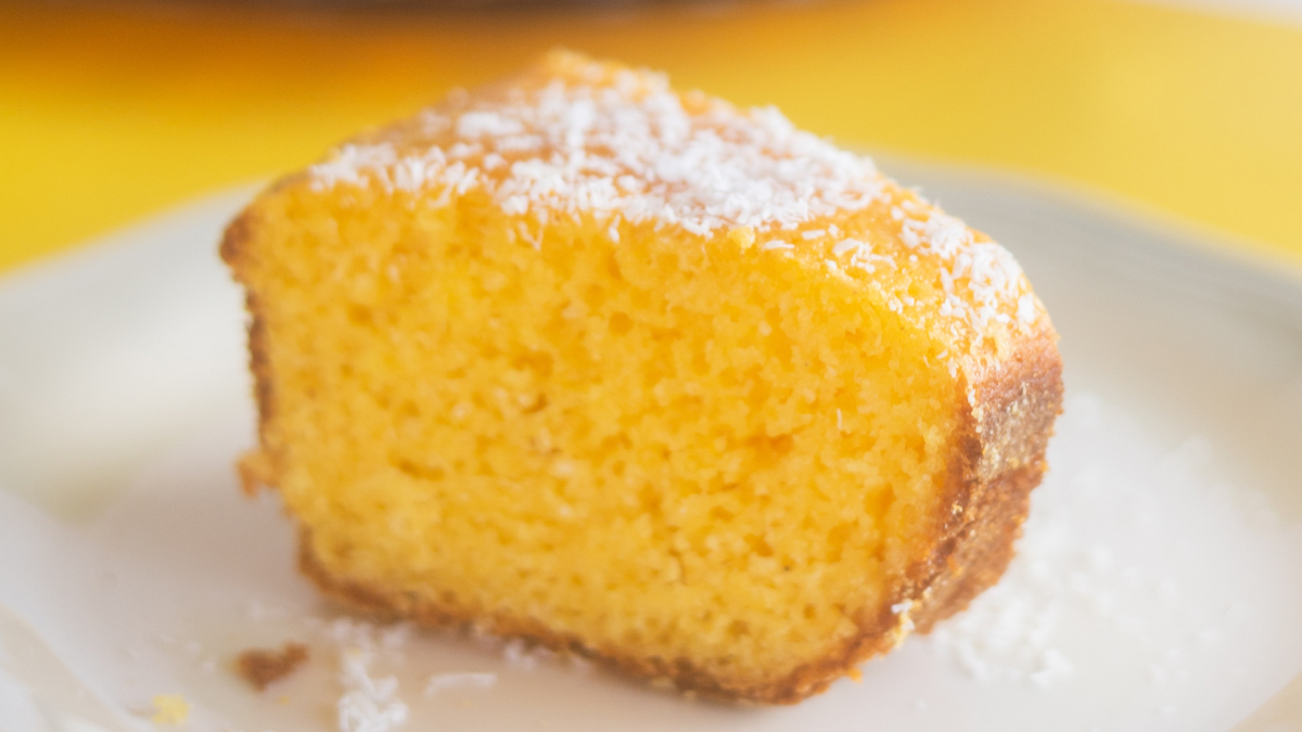 bolo de milho da lata