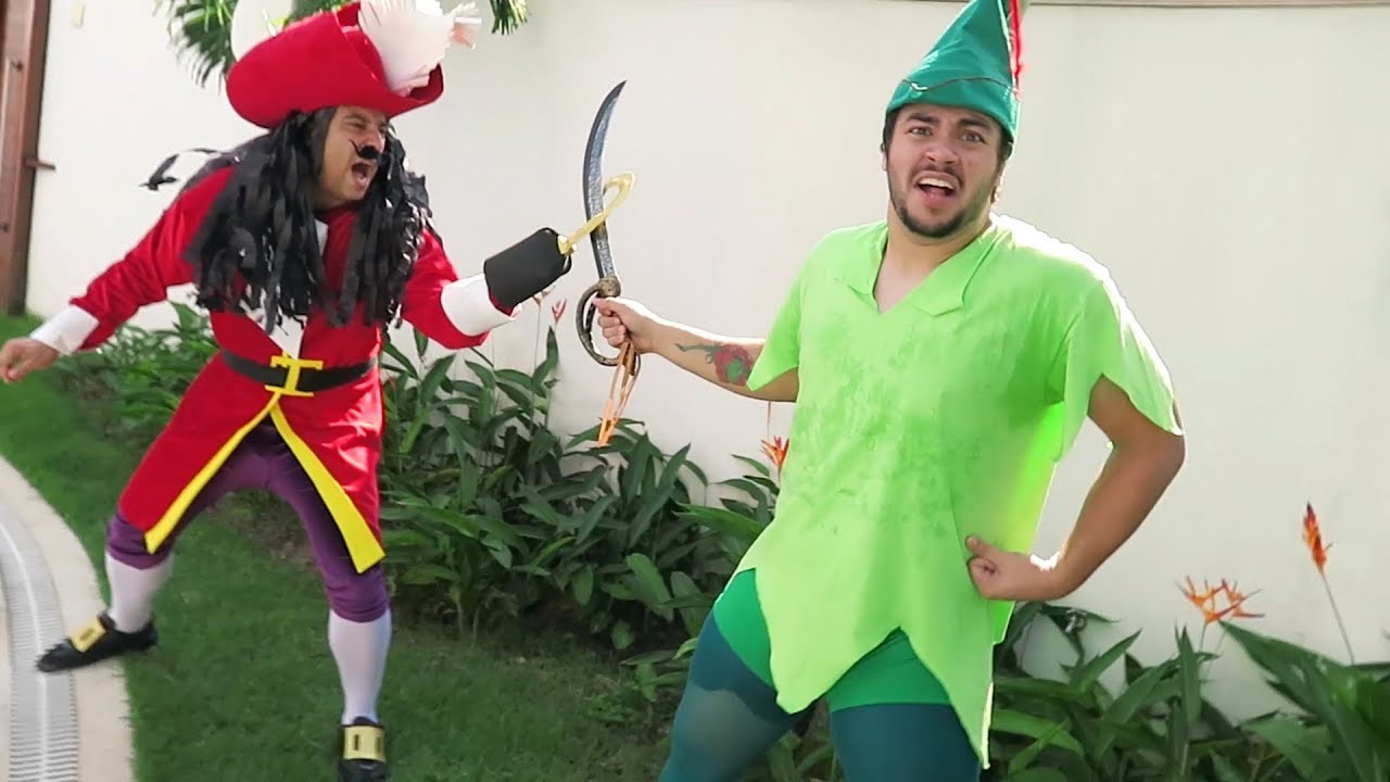 Fantasia de Peter Pan e Sininho