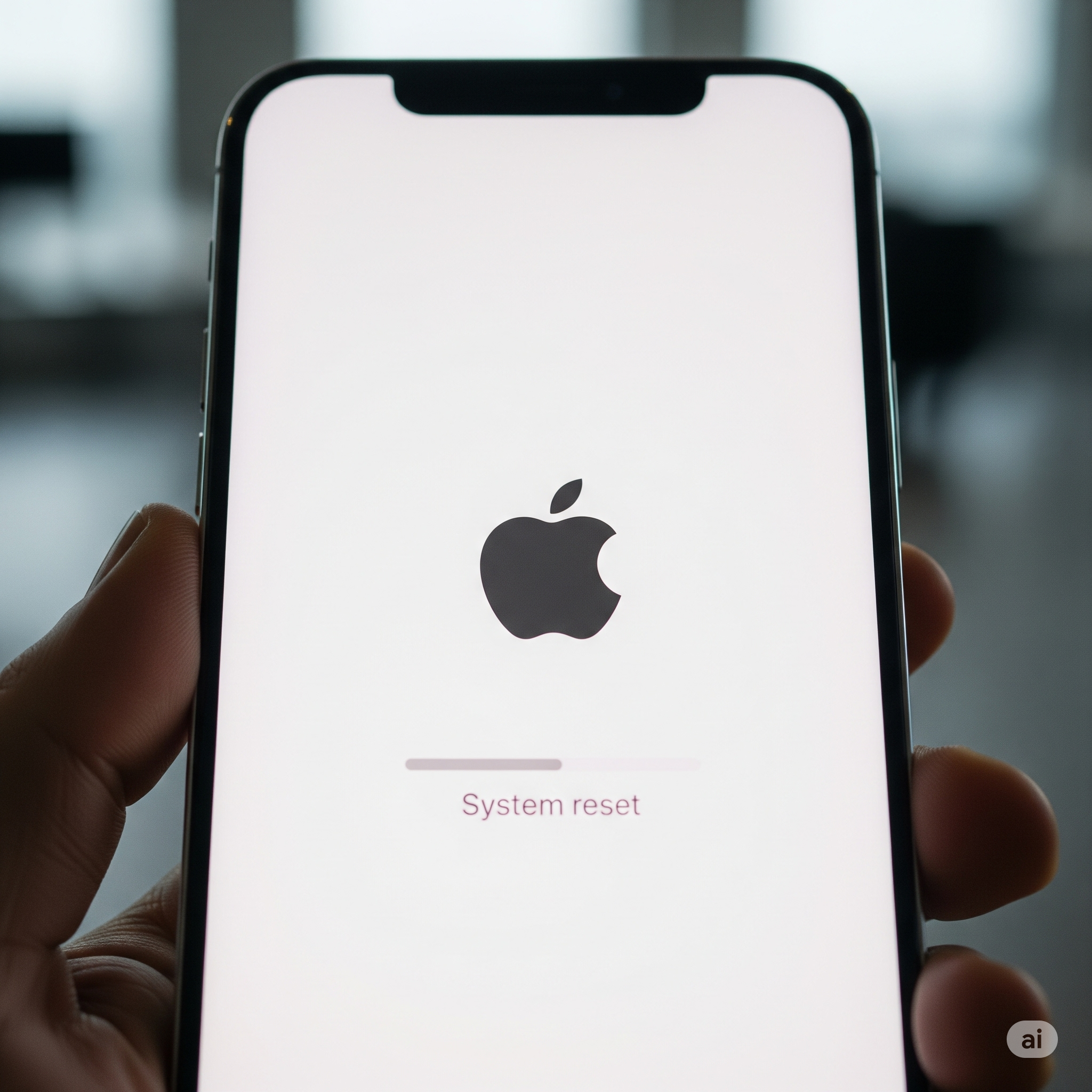 resetar o iPhone