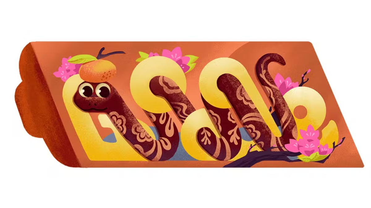 jogo do Google no ano da serpente