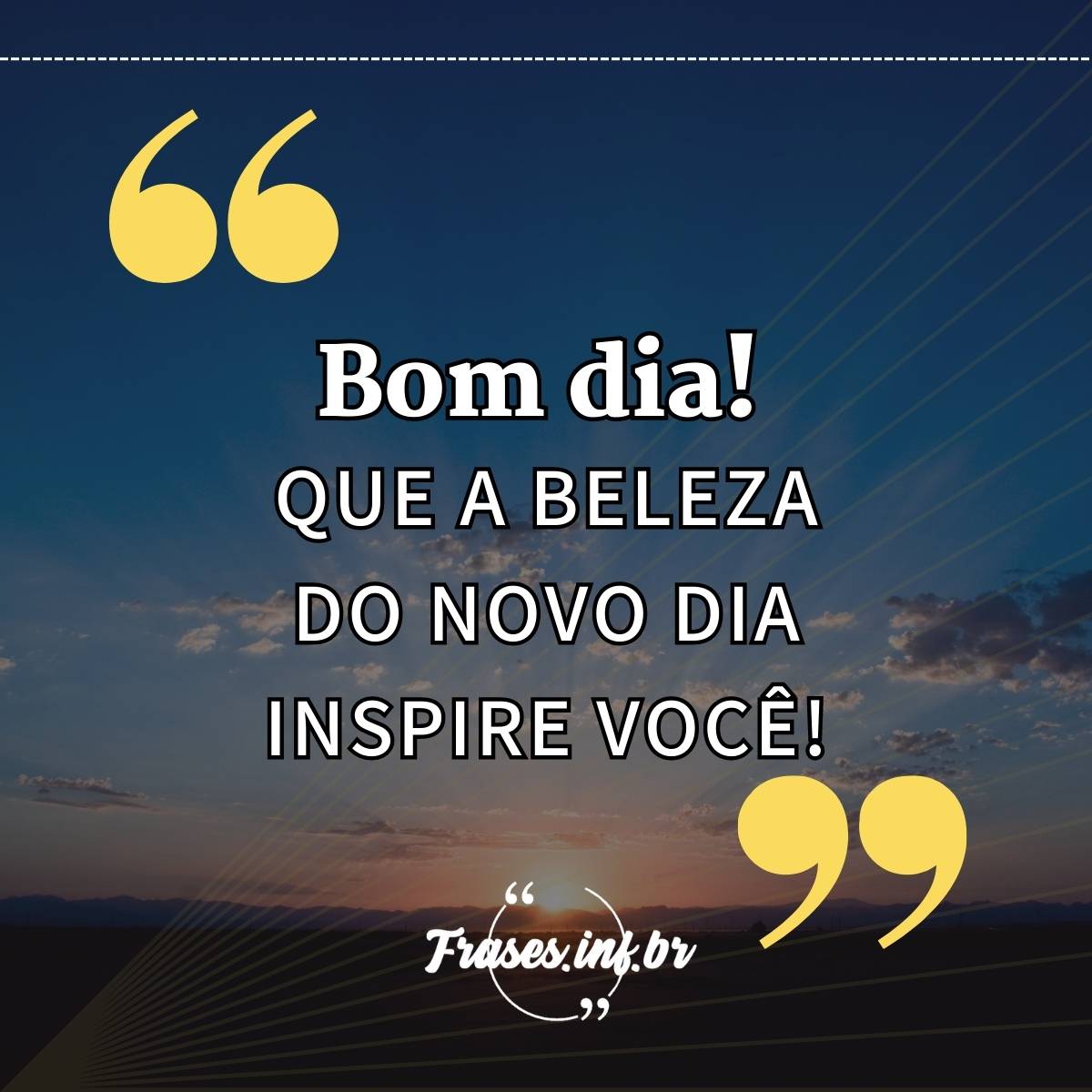 Imagem de Bom Dia para WhatsApp