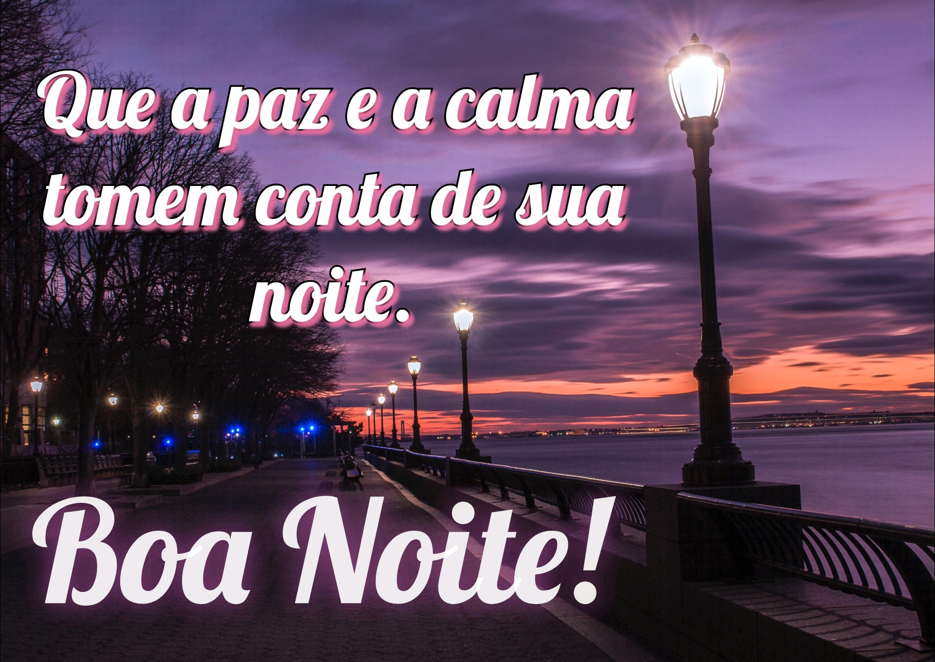 Mensagens de Boa Noite para WhatsApp com Imagem Bonita