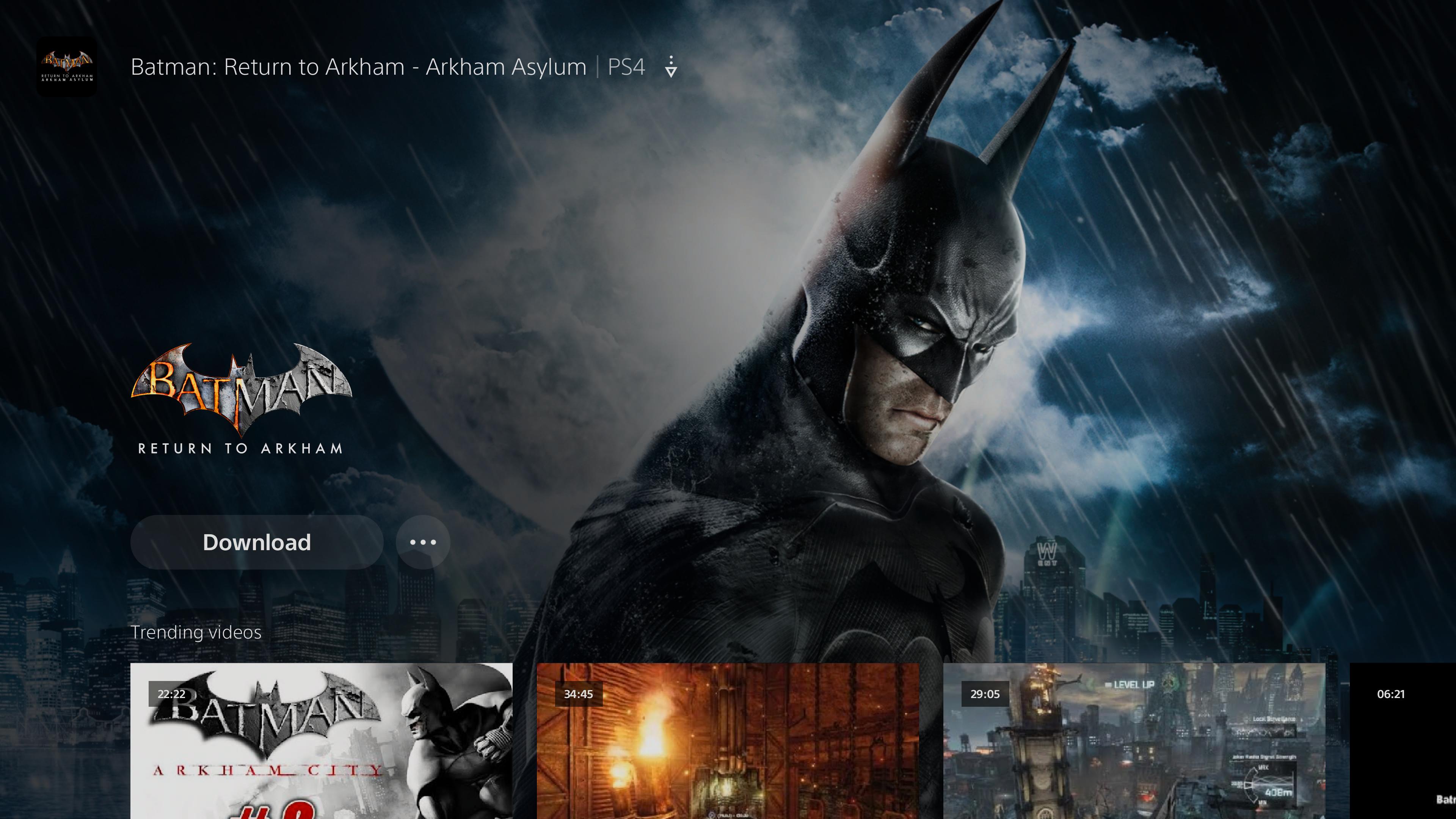 Batman Return to Arkham
