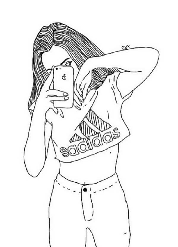 desenhos para colorir Tumblr