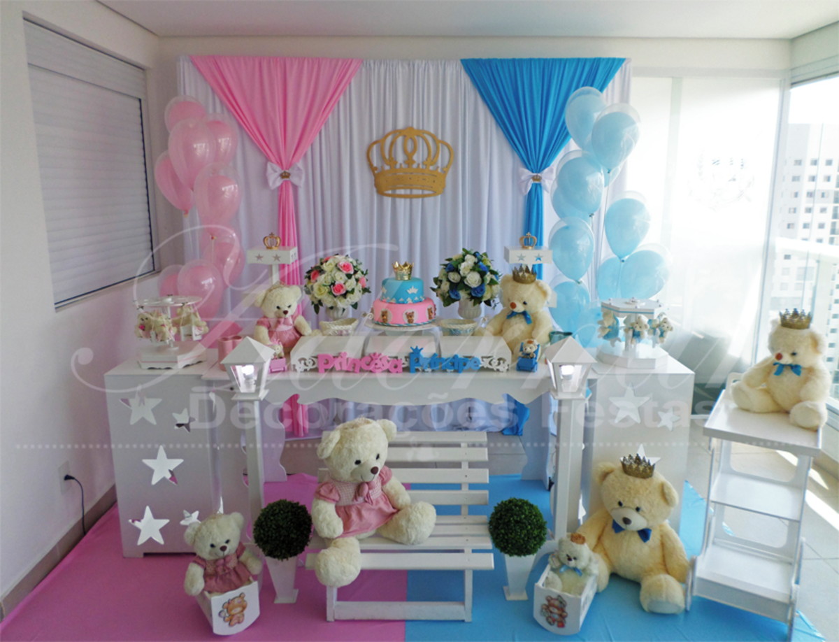 decoração de chá de fraldas