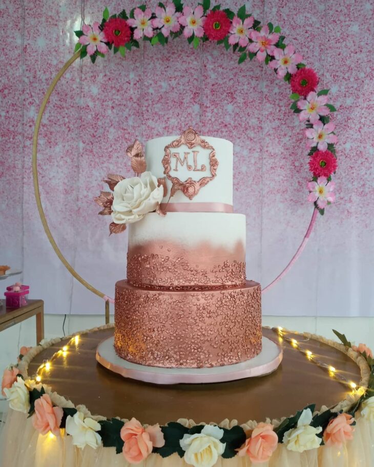 bolo de 15 anos