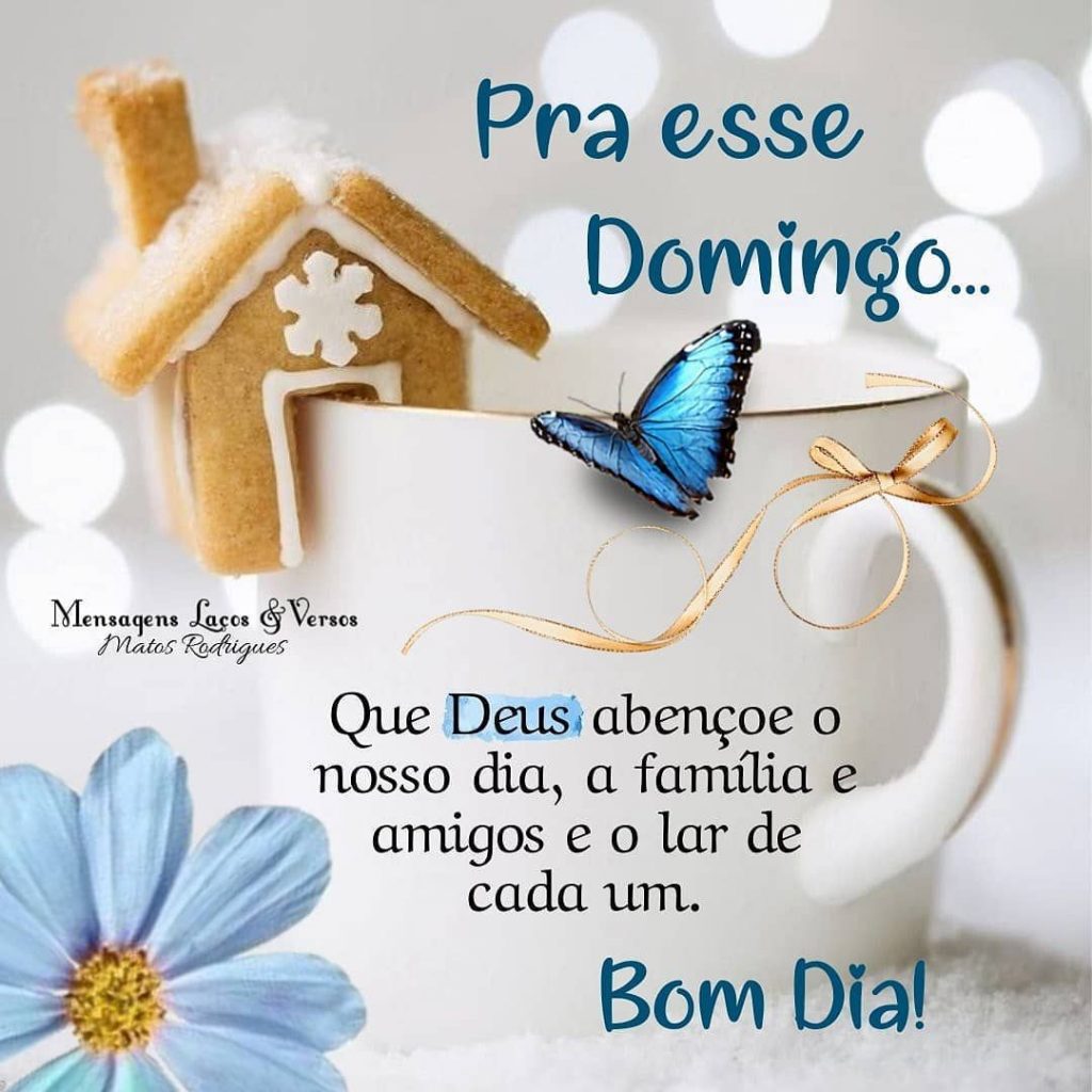Mensagem Bom Dia Domingo