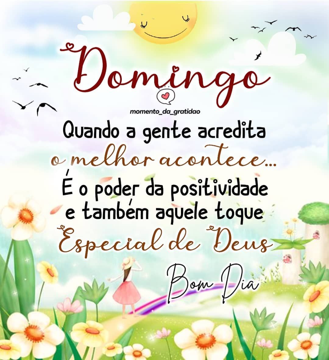 Mensagem Bom Dia Domingo