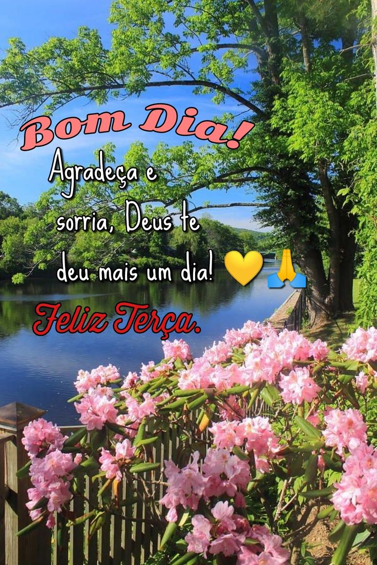 bom dia terça-feira abençoada por Deus