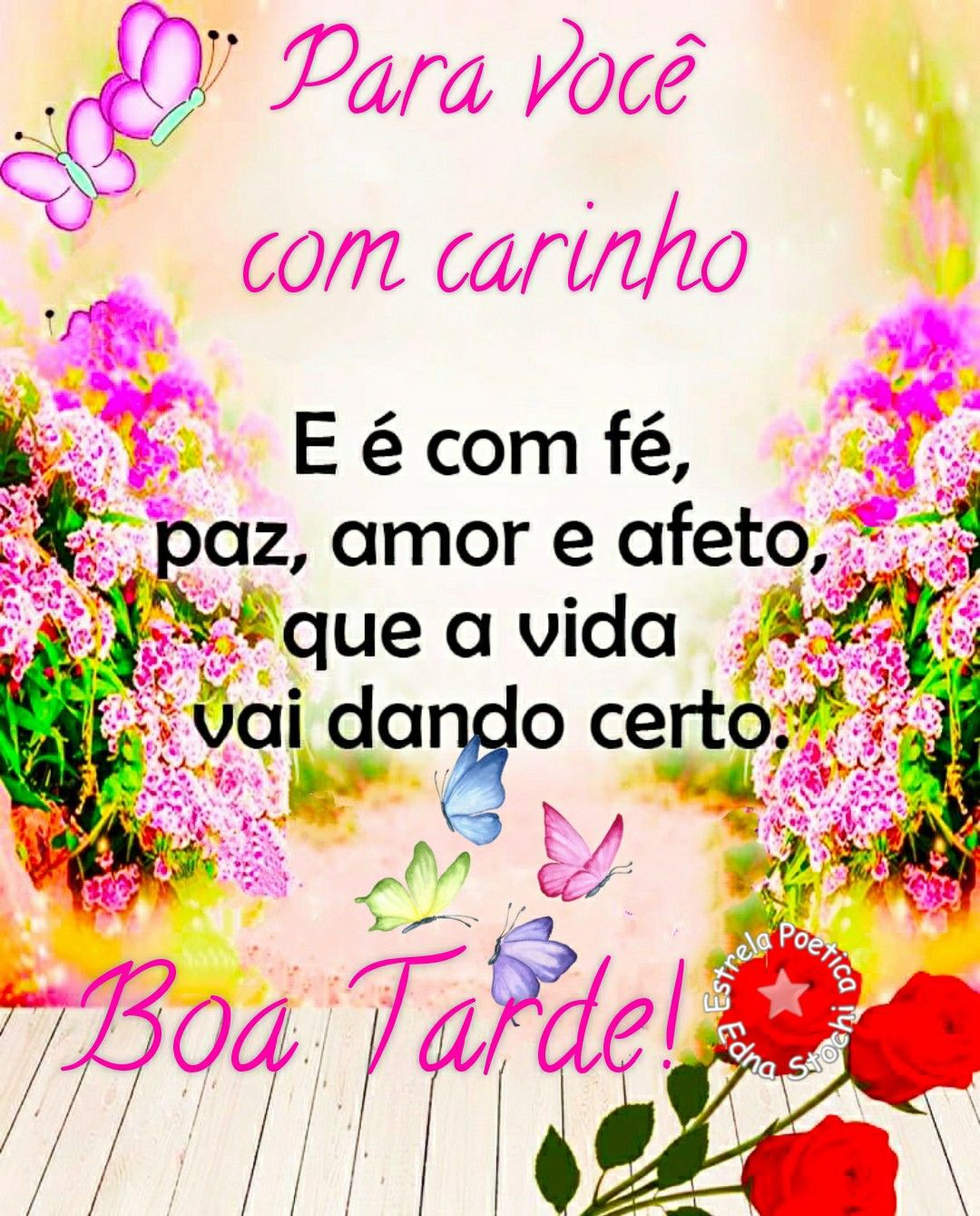 boa tarde com carinho
