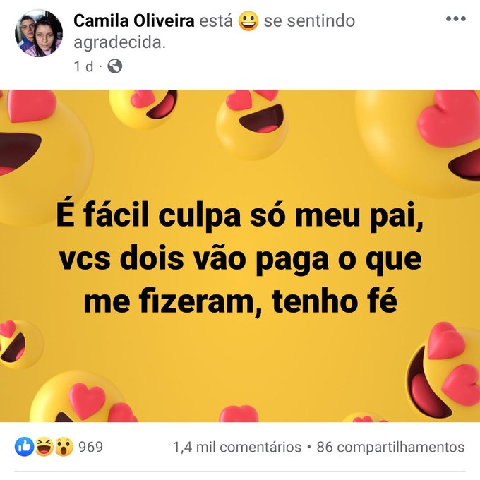 Camila Oliveira Facebook