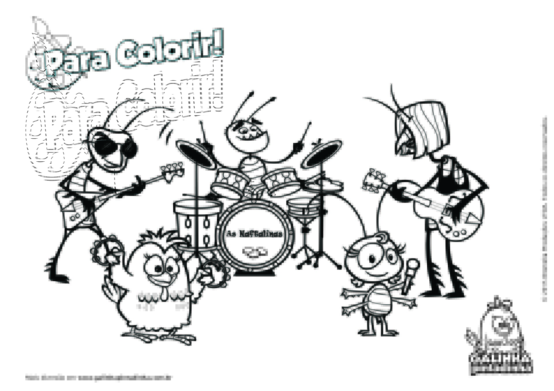 desenho da galinha pintadinha
