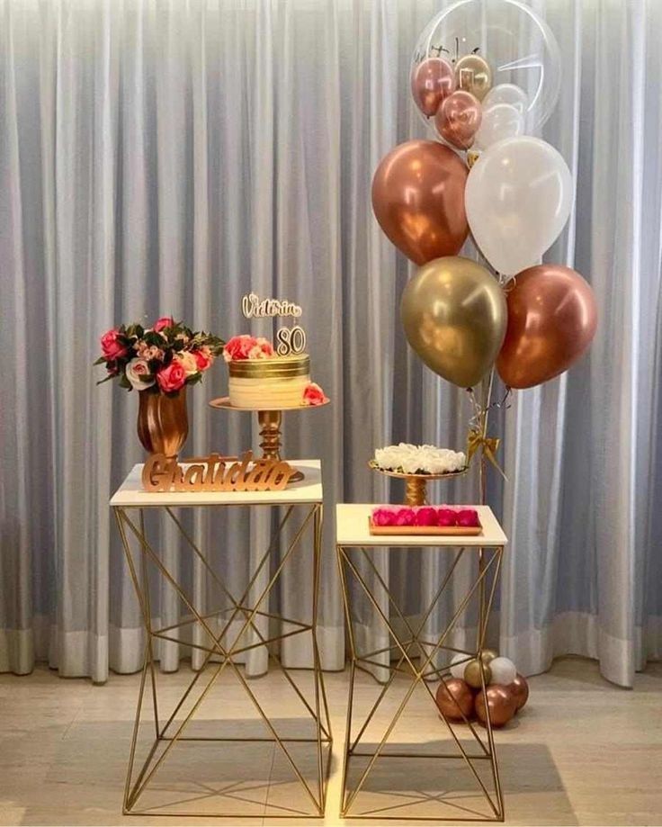 decoração de aniversário simples