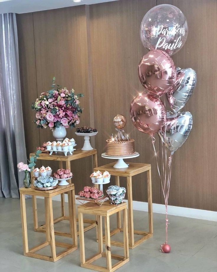 decoração de aniversário simples