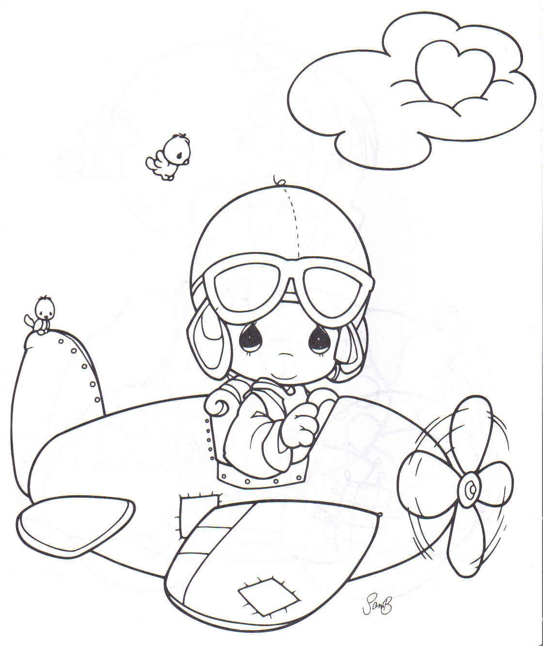 avião desenho