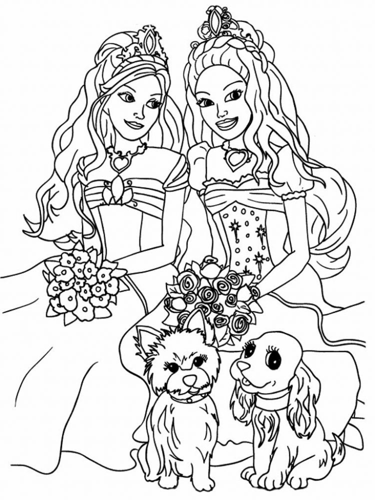 desenhos para colorir barbie