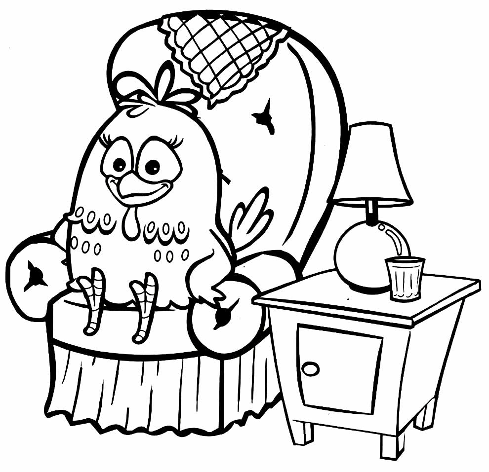 desenho da galinha pintadinha