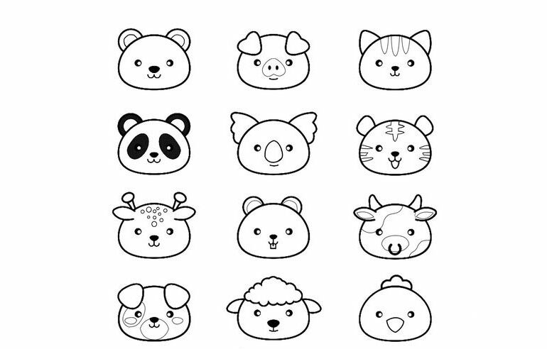 desenhos de animais para colorir
