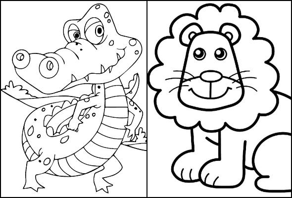 desenhos de animais para colorir