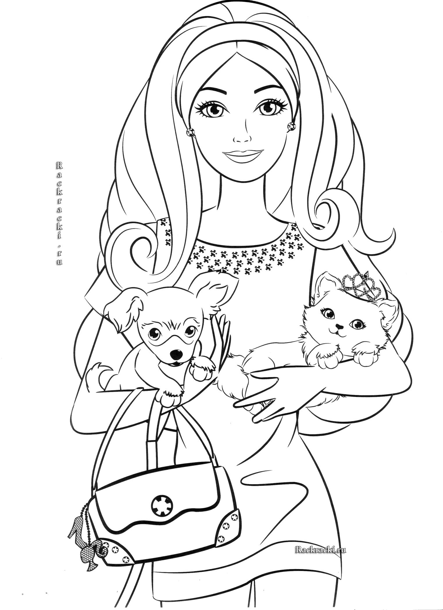 desenhos para colorir barbie