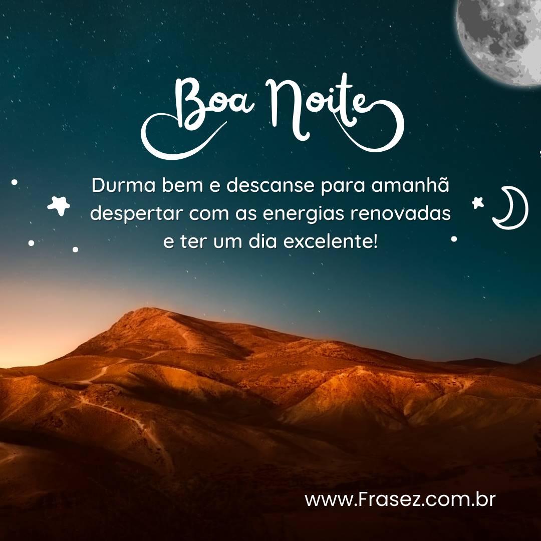 Mensagens de Boa Noite para WhatsApp com Imagem Bonita