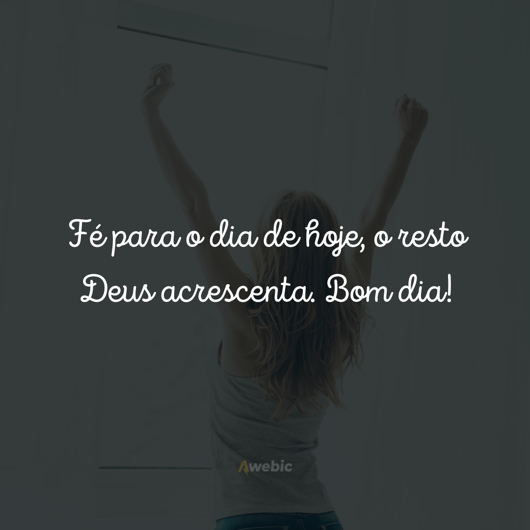 Frases de Bom Dia para Whats