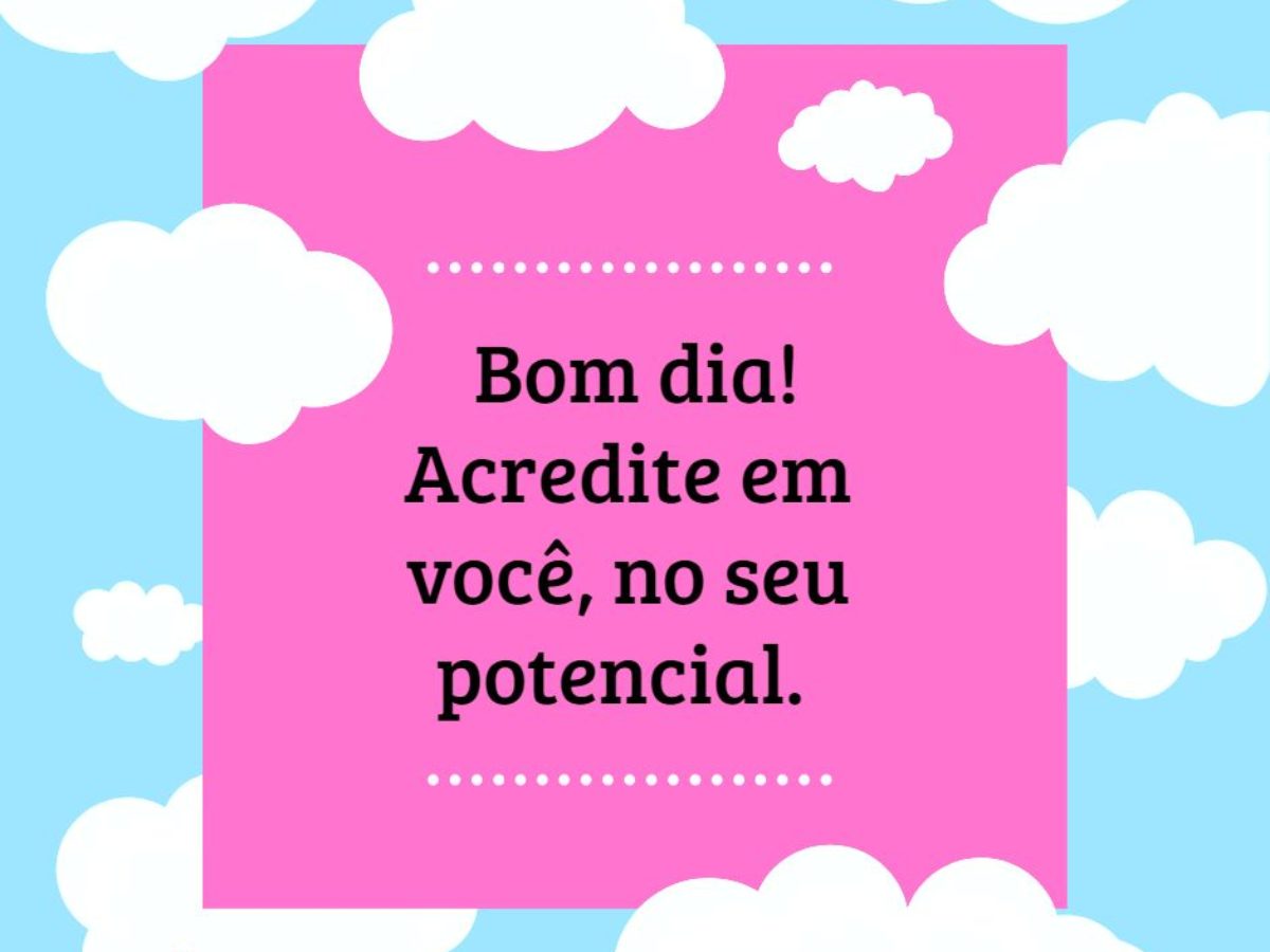 Frases de Bom Dia para Whats