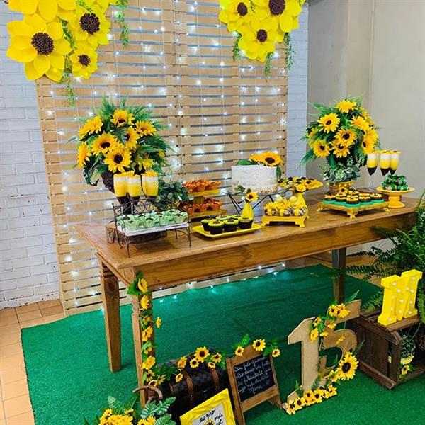 decoração de girassóis