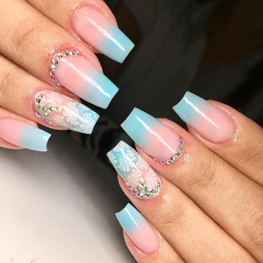 decoração unha gel