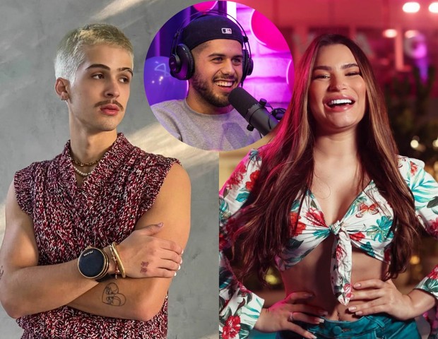 João Guilherme, Zé Felipe e Raíssa
