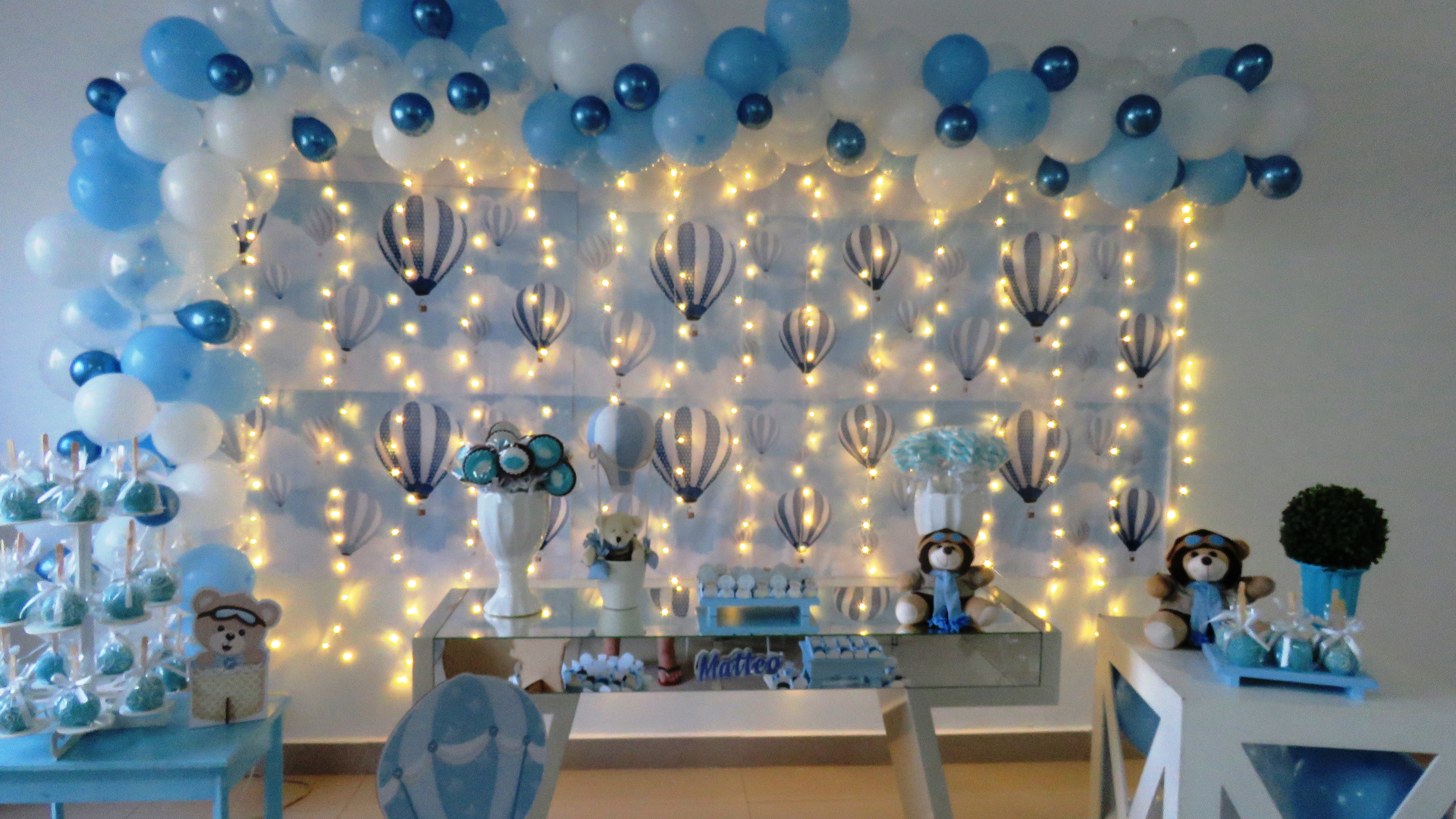 decoração de chá de fraldas