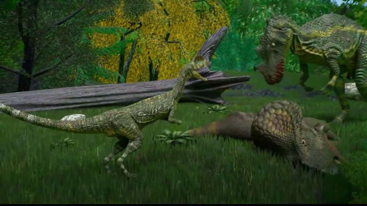 dinossauro em jogo