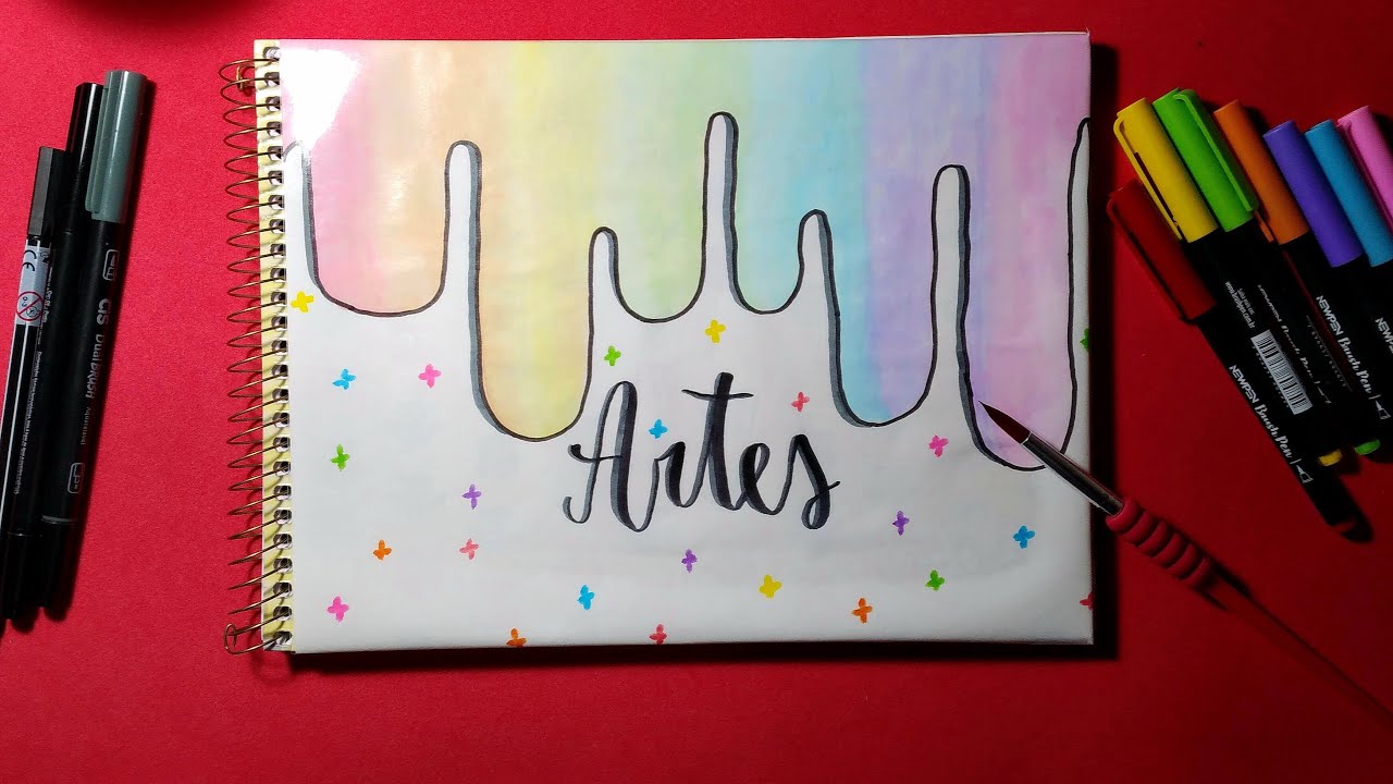 ideias de capa de caderno