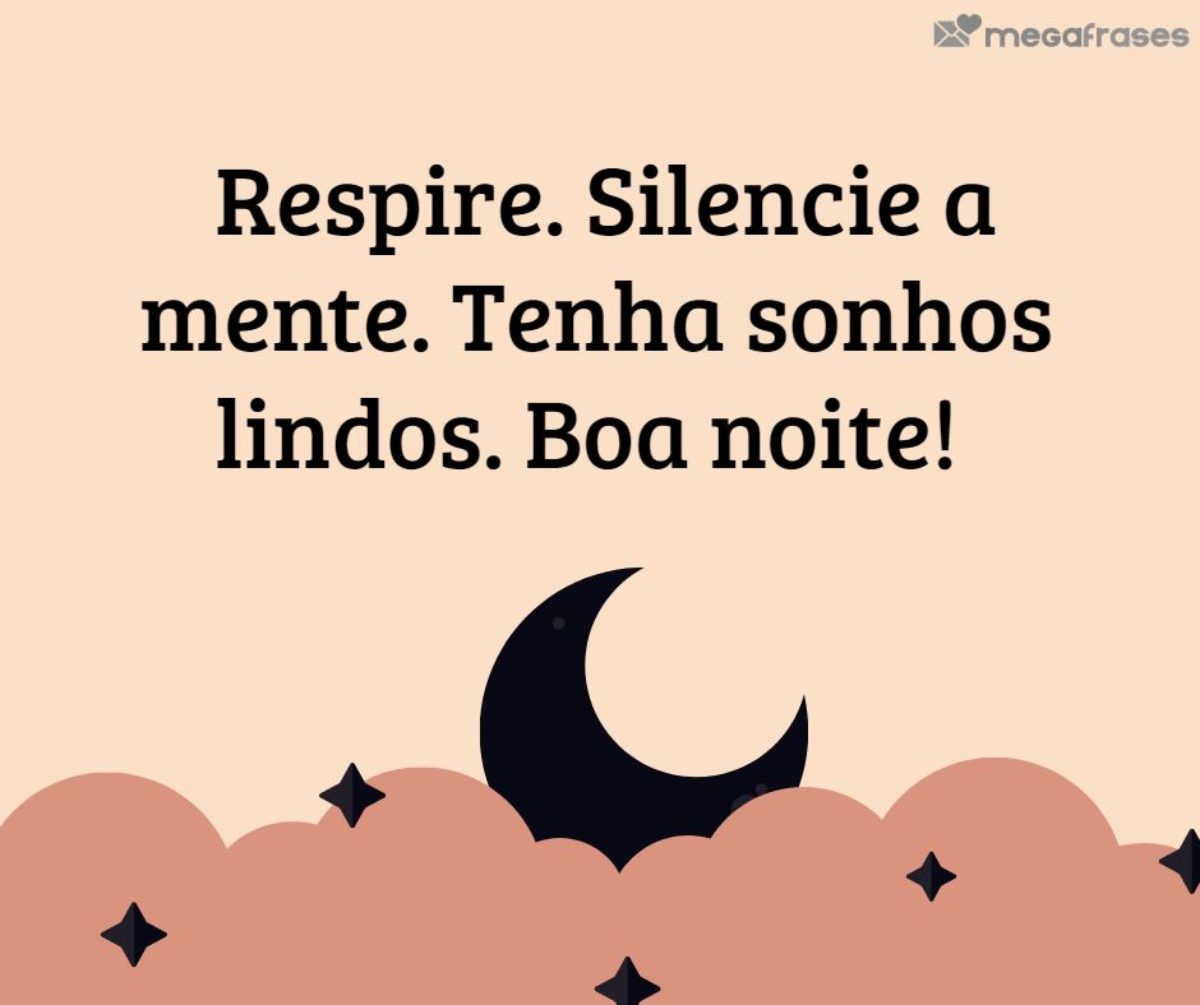 Mensagens de Boa Noite para WhatsApp com Imagem Bonita
