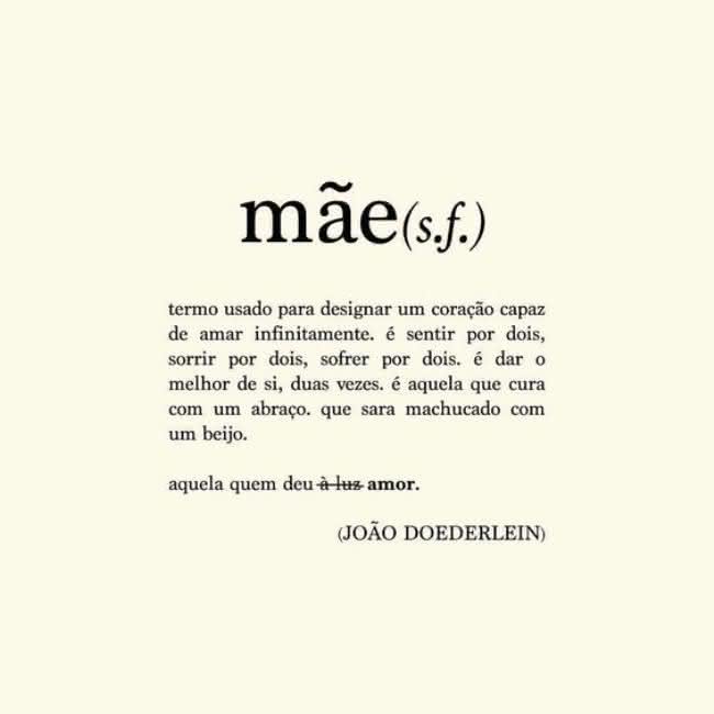 frase mãe