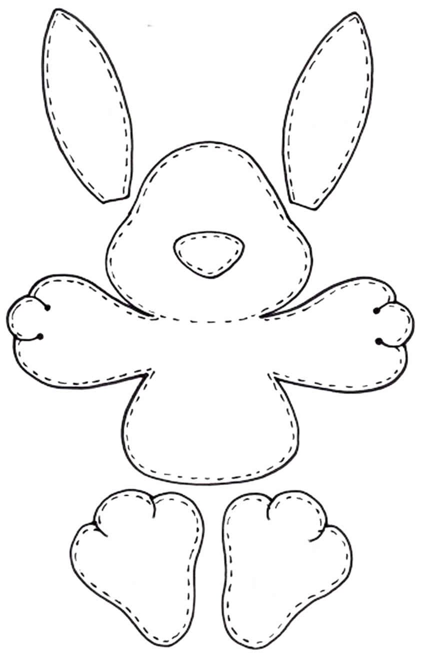molde de coelhos
