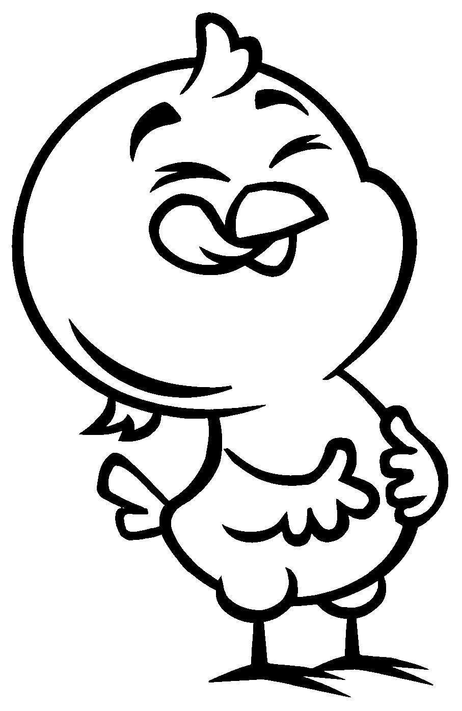 desenho da galinha pintadinha